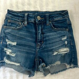 American eagle jean shorts